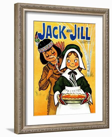 Wait "Till It Cools - Jack and Jill, November 1967-Mildred Zibulka-Framed Giclee Print