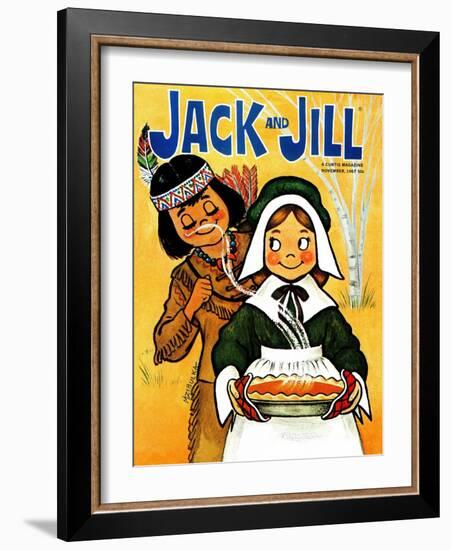 Wait "Till It Cools - Jack and Jill, November 1967-Mildred Zibulka-Framed Giclee Print