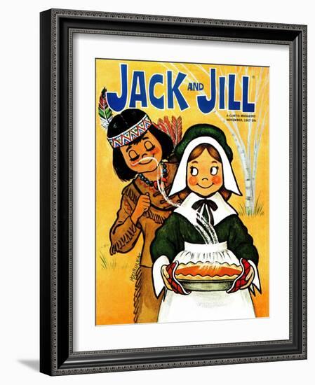 Wait "Till It Cools - Jack and Jill, November 1967-Mildred Zibulka-Framed Giclee Print