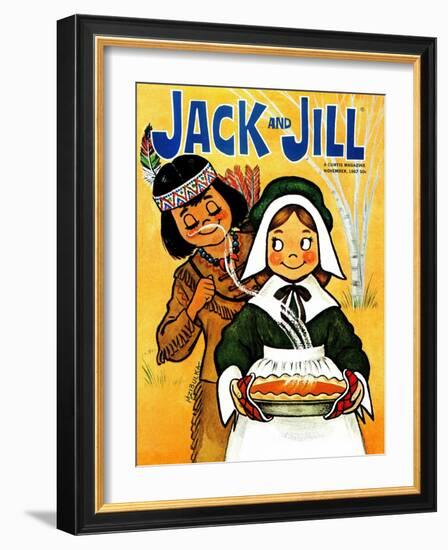 Wait "Till It Cools - Jack and Jill, November 1967-Mildred Zibulka-Framed Giclee Print