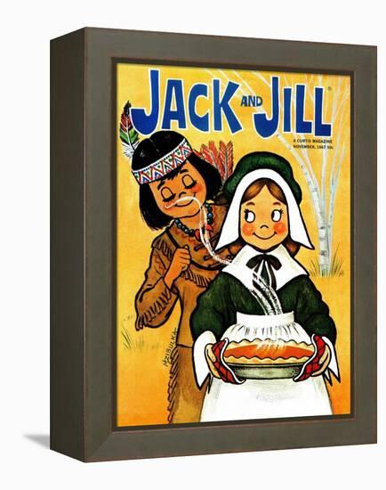 Wait "Till It Cools - Jack and Jill, November 1967-Mildred Zibulka-Framed Premier Image Canvas