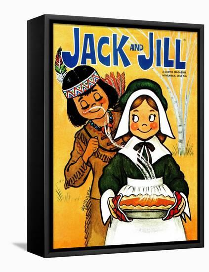 Wait "Till It Cools - Jack and Jill, November 1967-Mildred Zibulka-Framed Premier Image Canvas