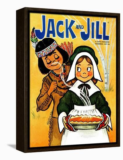 Wait "Till It Cools - Jack and Jill, November 1967-Mildred Zibulka-Framed Premier Image Canvas