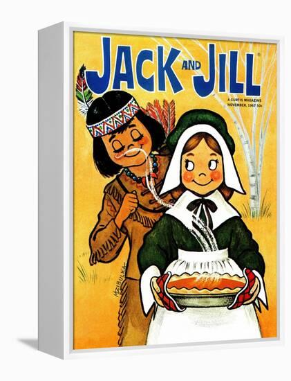 Wait "Till It Cools - Jack and Jill, November 1967-Mildred Zibulka-Framed Premier Image Canvas