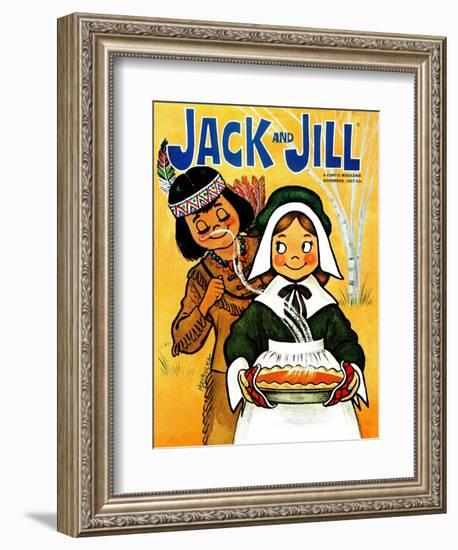 Wait "Till It Cools - Jack and Jill, November 1967-Mildred Zibulka-Framed Giclee Print