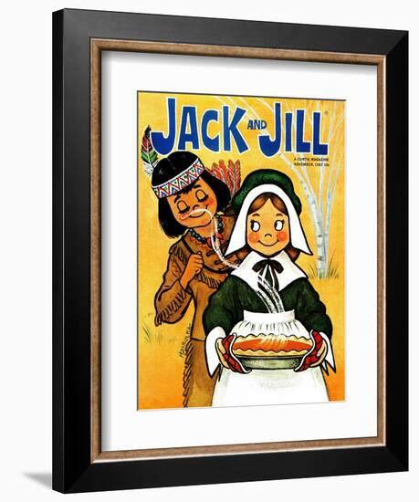 Wait "Till It Cools - Jack and Jill, November 1967-Mildred Zibulka-Framed Giclee Print