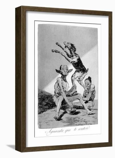 Wait Till You've Been Anointed, 1799-Francisco de Goya-Framed Giclee Print