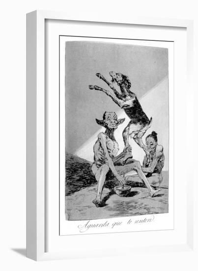 Wait Till You've Been Anointed, 1799-Francisco de Goya-Framed Giclee Print