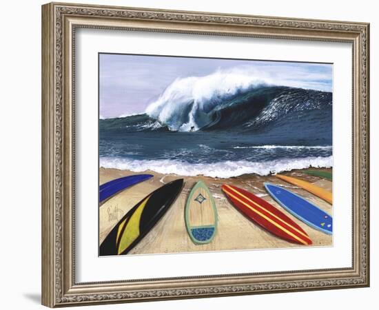 Wait Your Turn-Scott Westmoreland-Framed Art Print