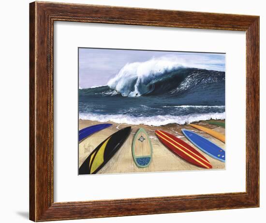 Wait Your Turn-Scott Westmoreland-Framed Art Print