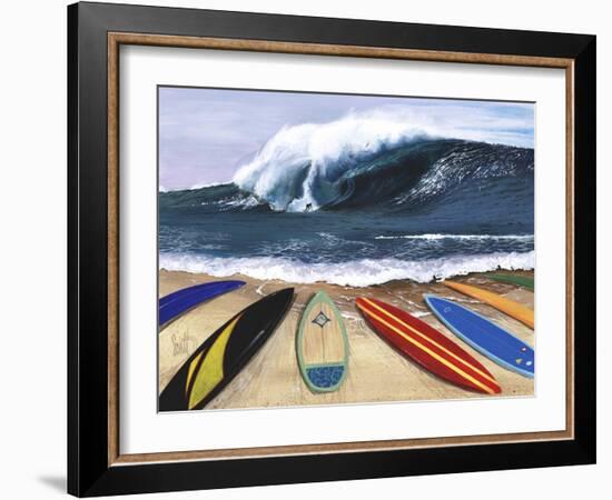 Wait Your Turn-Scott Westmoreland-Framed Art Print