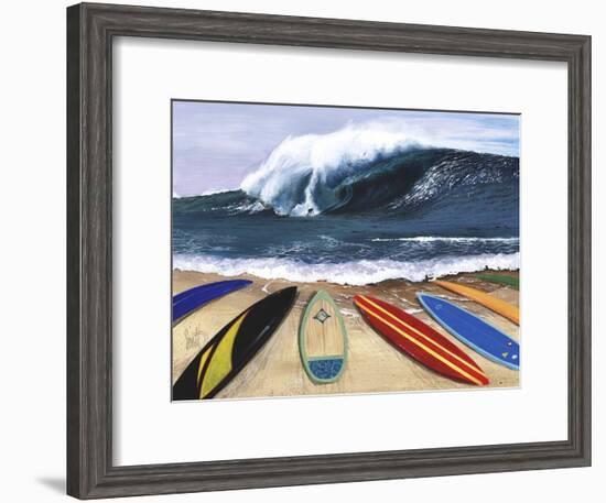 Wait Your Turn-Scott Westmoreland-Framed Art Print