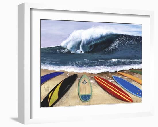 Wait Your Turn-Scott Westmoreland-Framed Art Print