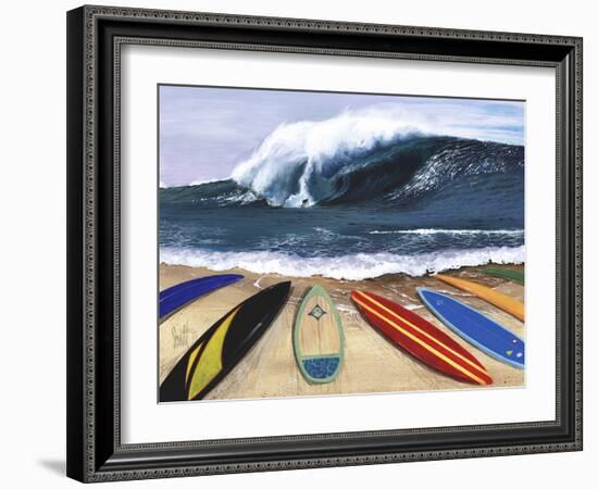 Wait Your Turn-Scott Westmoreland-Framed Art Print