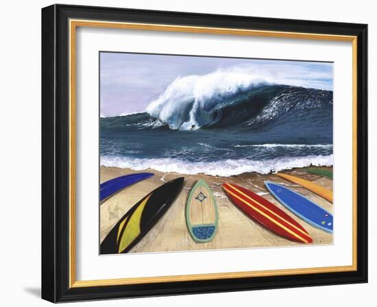 Wait Your Turn-Scott Westmoreland-Framed Art Print