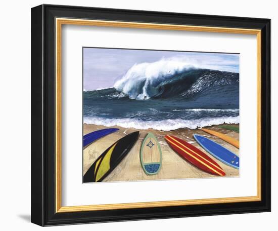 Wait Your Turn-Scott Westmoreland-Framed Art Print