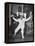 Waiter Dancing with a Tray on His Head-Wallace Kirkland-Framed Premier Image Canvas