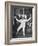 Waiter Dancing with a Tray on His Head-Wallace Kirkland-Framed Photographic Print