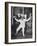 Waiter Dancing with a Tray on His Head-Wallace Kirkland-Framed Photographic Print