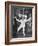 Waiter Dancing with a Tray on His Head-Wallace Kirkland-Framed Photographic Print