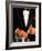 Waiter in Tuxedo with Bottle of Chilled Champagne-Bill Bachmann-Framed Photographic Print