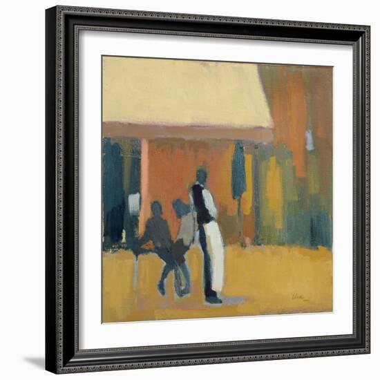 Waiter, Paris, 2016-Michael G. Clark-Framed Giclee Print