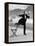 Waiter Rene Brequet with Tray of Cocktails as He Skates Around Serving Patrons at the Grand Hotel-Alfred Eisenstaedt-Framed Premier Image Canvas