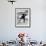 Waiter Rene Brequet with Tray of Cocktails as He Skates Around Serving Patrons at the Grand Hotel-Alfred Eisenstaedt-Framed Premium Photographic Print displayed on a wall