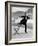 Waiter Rene Brequet with Tray of Cocktails as He Skates Around Serving Patrons at the Grand Hotel-Alfred Eisenstaedt-Framed Photographic Print