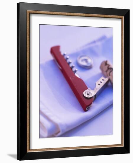 Waiter's Knife with Cork-Peter Medilek-Framed Photographic Print