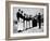 Waiters in Ice Skates Learning How to Serve Cocktails During Lesson at Grand Hotel Ice Rink-Alfred Eisenstaedt-Framed Photographic Print