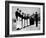 Waiters in Ice Skates Learning How to Serve Cocktails During Lesson at Grand Hotel Ice Rink-Alfred Eisenstaedt-Framed Photographic Print