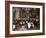 Waiters in the Palm Court at Sherry's Restaurant, New York, 1902-Byron Company-Framed Giclee Print