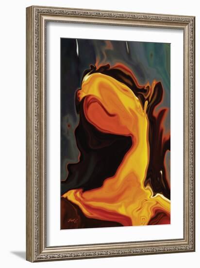 Waiting 4-Rabi Khan-Framed Art Print