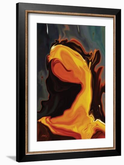 Waiting 4-Rabi Khan-Framed Art Print