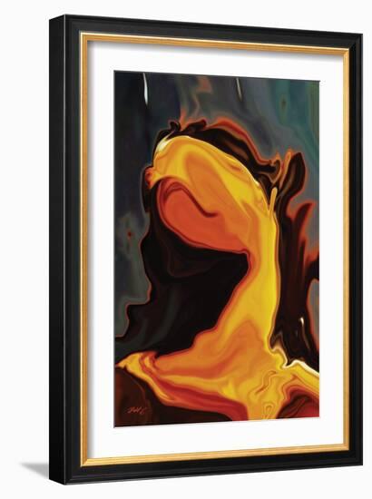 Waiting 4-Rabi Khan-Framed Art Print