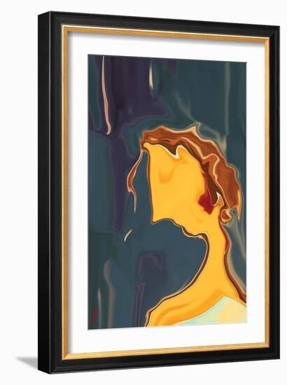 Waiting 5-Rabi Khan-Framed Art Print