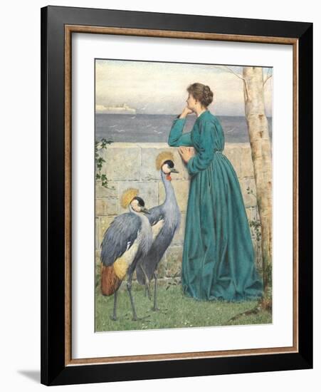 Waiting and Watching-Henry Stacey Marks-Framed Giclee Print