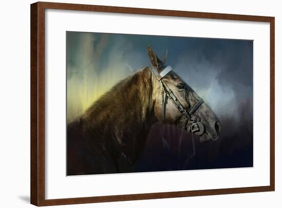 Waiting at Ringside-Jai Johnson-Framed Giclee Print