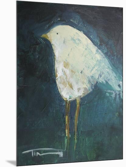 Waiting Bird-Tim Nyberg-Mounted Giclee Print