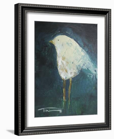 Waiting Bird-Tim Nyberg-Framed Giclee Print