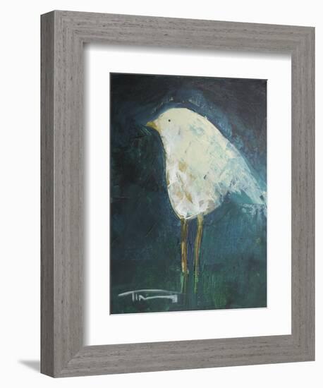 Waiting Bird-Tim Nyberg-Framed Giclee Print