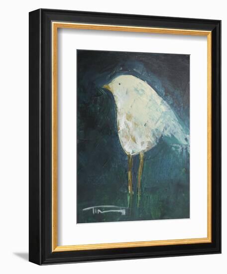 Waiting Bird-Tim Nyberg-Framed Giclee Print