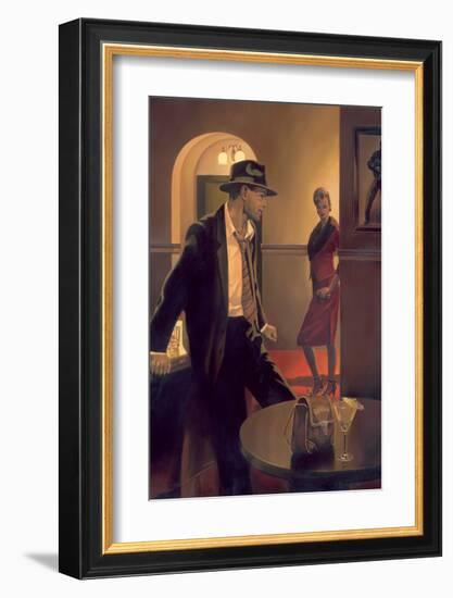 Waiting for a Friend-Graham Reynold-Framed Art Print