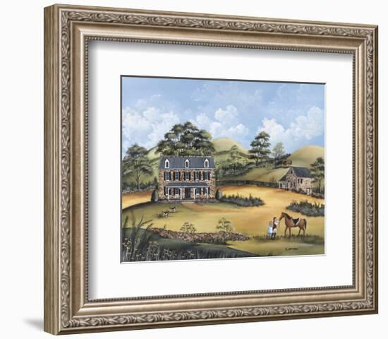 Waiting for a Ride-Barbara Jeffords-Framed Giclee Print