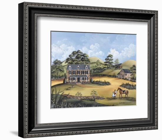 Waiting for a Ride-Barbara Jeffords-Framed Giclee Print