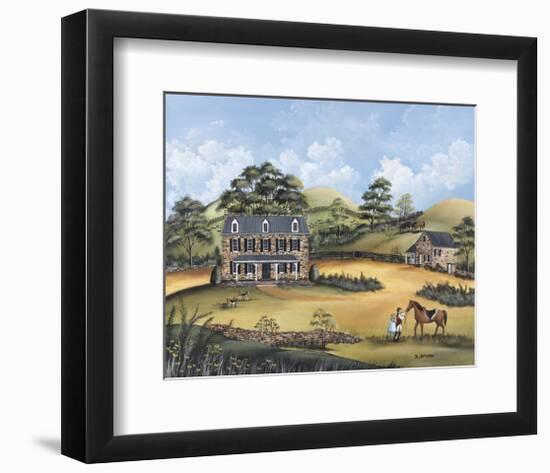 Waiting for a Ride-Barbara Jeffords-Framed Giclee Print