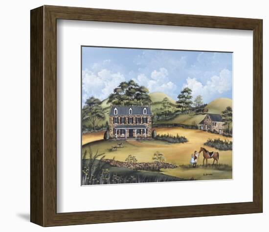 Waiting for a Ride-Barbara Jeffords-Framed Giclee Print