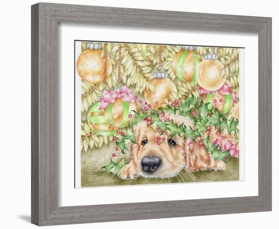 Waiting for Christmas-Karen Middleton-Framed Giclee Print