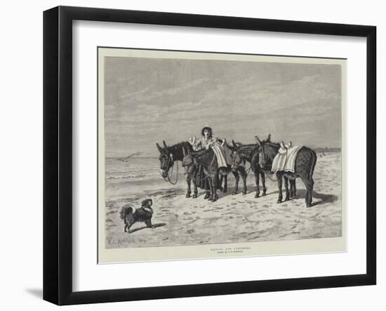 Waiting for Customers-William Elsob Marshall-Framed Giclee Print